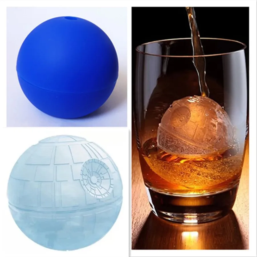 Star Wars Death Star Silicone Sphere Ice Ball Maker - Gifteee Uniqu