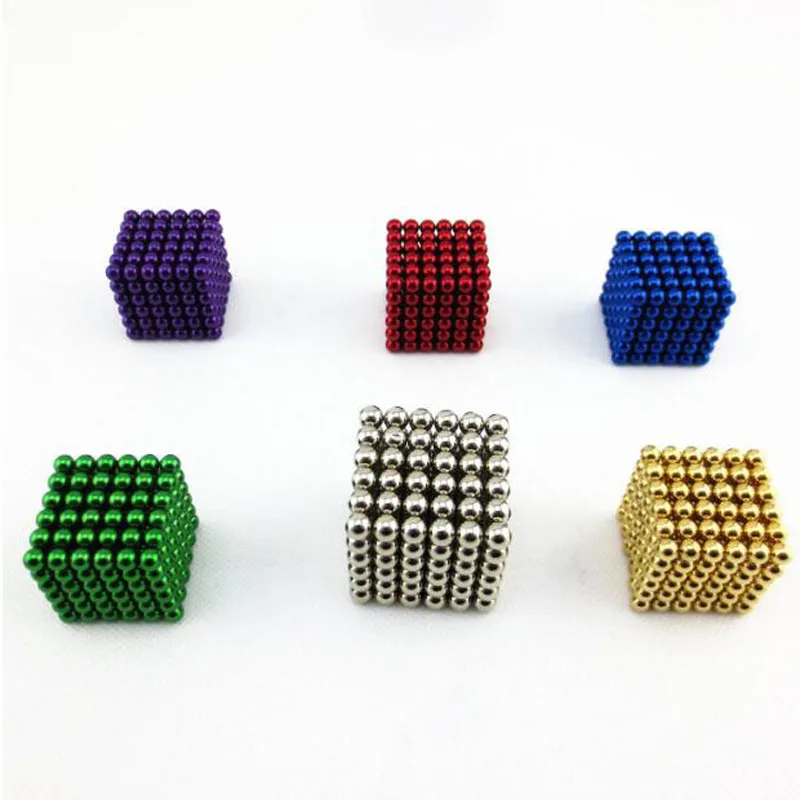 

216pcs 7mm Magic Strong Buck Block balls Creative Neodymium Magnet fidget cube