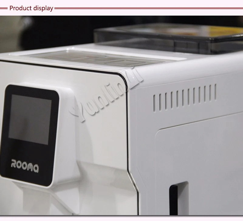 1.7л A8 полностью автоматическая кофеварка Капучино/латте/эспрессо кофе машина кафе с сенсорным экраном