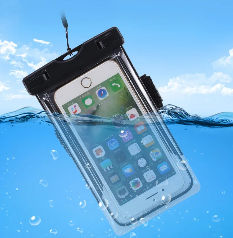 Водонепроницаемый повязку чехол Touch View Экран прозрачный сумка для Mei Zu M6s mblu S6/для