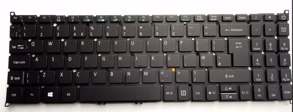 

New for Acer Swift 3 SF315-51 N17P4 laptop UK keyboard with backlit black as photo shown