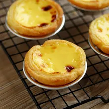 5 шт. яйцо Tart алюминиевый кекс торт печенья выровненные Формы Жестяные выпечка инструмент горячий Confeitaria торт утварь Para horaround# LR2