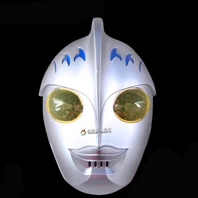 Косплэй Ultraman маска ребенок Обувь для мальчиков детский костюмированный Костюм Фестиваль партия - Цвет: Not Glowing
