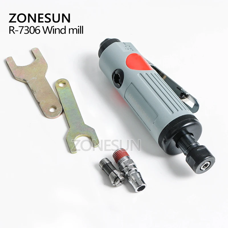 ZONESUN R 7306 пневматическая шлифовальная машина мельница Гравировальный инструмент