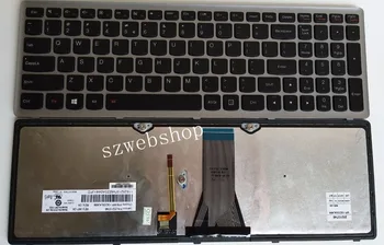 

New For Lenovo Z510 Z510-IFI Z510-ITH Z510-ISE keyboard US Silver frame backlit 25213748 MP-13G33U4J686 Z510 BL-USI MP-13G3