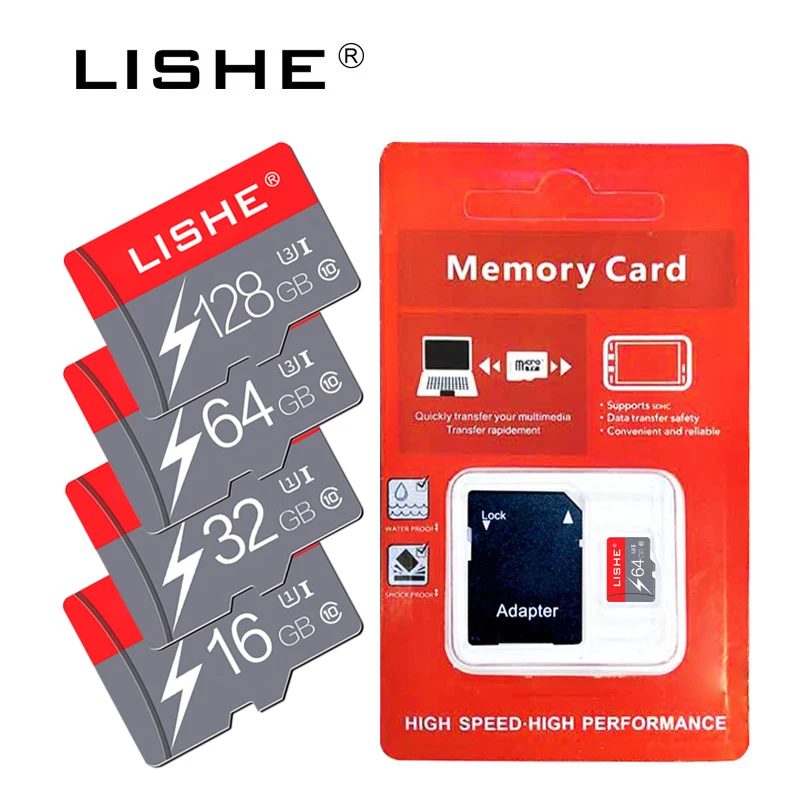 

High speed tarjeta SD C10 memory card 8GB 16GB 32GB micro sd card 64GB 128GB microsd 32gb mini TF card C6 4GB flash drive