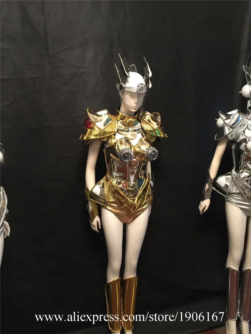 LED light costumes luminous light bra sexy car model wears clothes dj disco women dresses party singer stage show skirts4