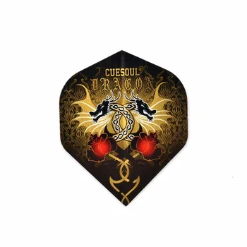 

CUESOUL 12pcs 2D Cool Standard Dart Flights Nice Darts Flight Outdoor Wing Tail With Nice Pattern CSDF-M3111