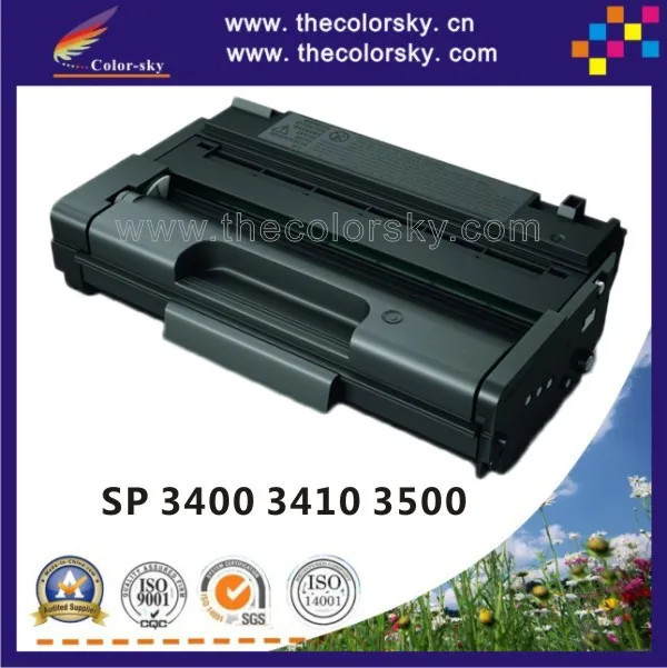 

(CS-RSP3400) compatible toner cartridge for Ricoh Aficio SP3400 SP3410 SP3500 SP 3410 3500 3400 406522 BK (5K pages) free Fedex