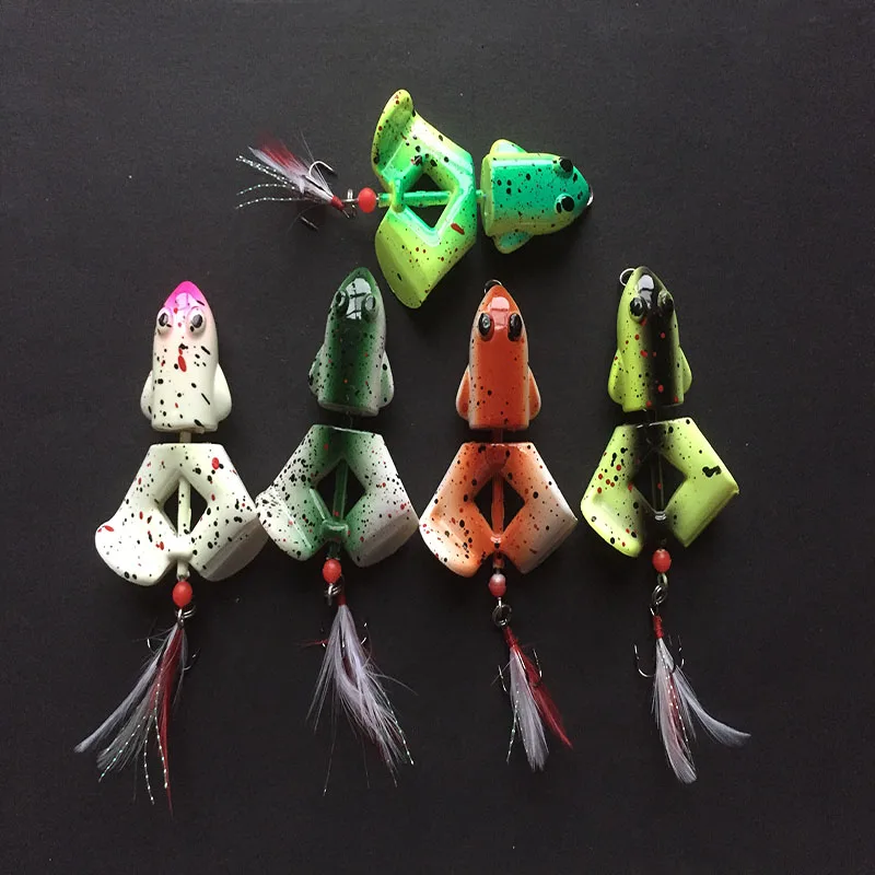 

1pcs The new Frog Fishing Baits Fishing Lures Bass Crank Bait Tackle 12g fishing bait free shipping