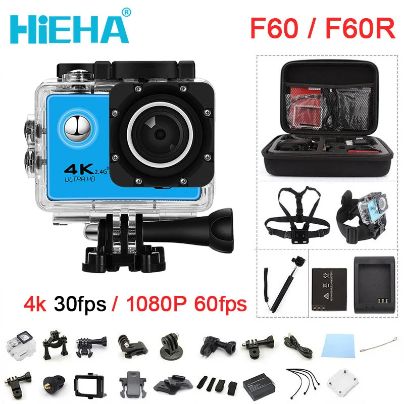 Prix pour Hieha D'action Caméra Deportiva F60 F60r Allwinner V3 4 k 30fps Wifi 2.0 "170d Aller Casque Cam Pro Sous-Marine Étanche Sport Caméra Prix pour Hieha D'action Caméra Deportiva F60 F60r Allwinner V3 4 k 30fps Wifi 2.0 "170d Aller Casque Cam Pro Sous-Marine Étanche Sport Caméra