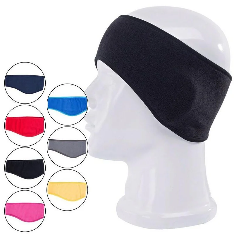1 PCS Men Women Unisex Fashion Winter Warm Fleece Headband Earband