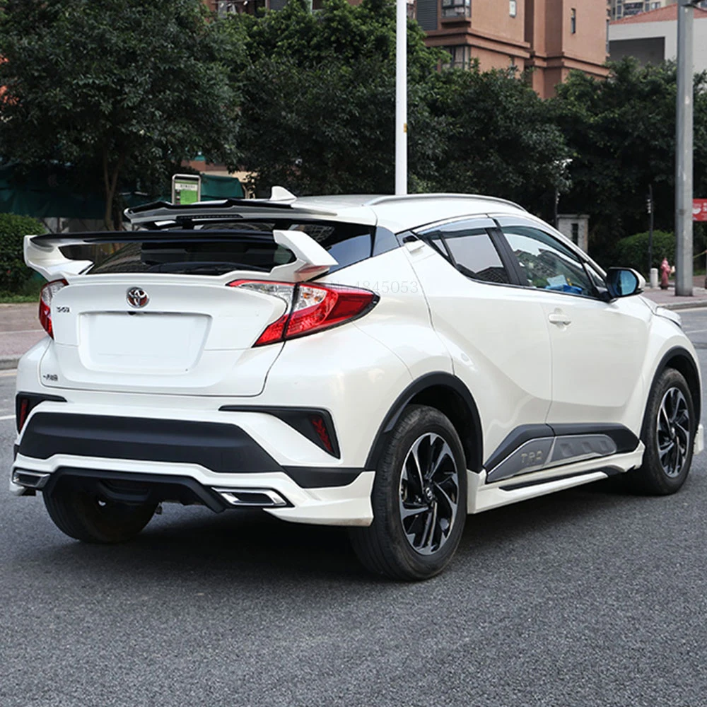 AITWATT для Toyota CHR C HR 2018 2019 высококачественный задний спойлер из углеродного волокна