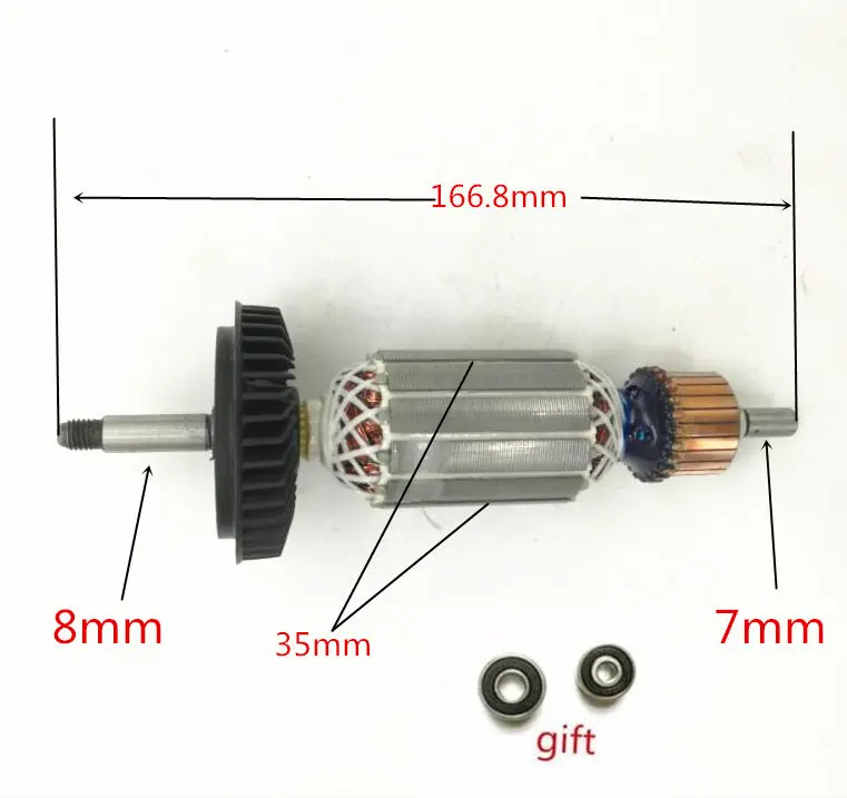 

AC220-240V Armature Motor Replace for BOSCH GWS11-125