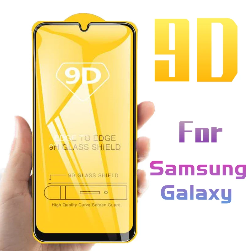 

9D Tempered Glass For Samsung Galaxy J4 Plus J6+ J8 J7Prime A6 A8 A7 2018 Screen Protector A5 A3 A7 2017 Protective Glass Film