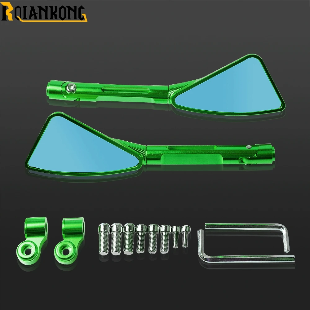 Для Kawasaki ER 5 er6n NINJA ZX6R ZX7R Ninja 1000 1000R 250 250R аксессуары для двигателя боковые зеркала