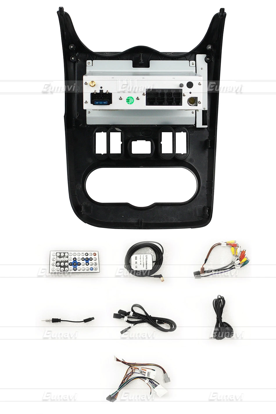 Discount Eunavi Android 7.1 Car Radio GPS Navigation For Renault Logan Sandero Duster 2015 2016 1 Din 9