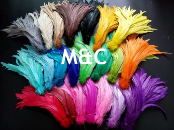 

Leading supplier in China! 500pcs rooster tails Feather 20-25cm 8-10inch chicken tail Feathers for wendding decorations