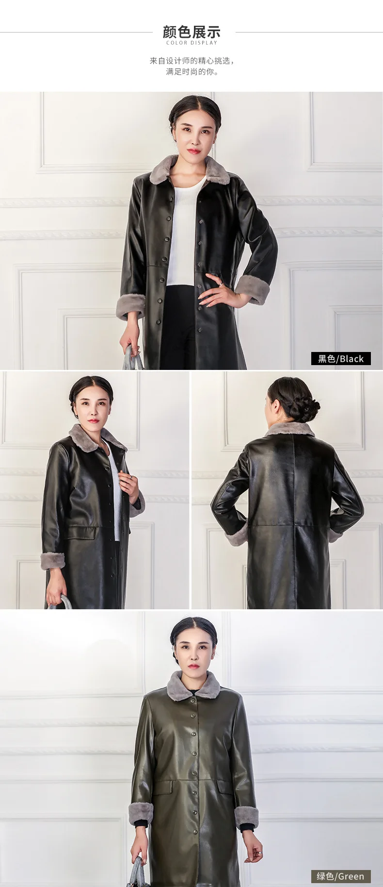 Осенне-зимнее пальто женская одежда корейское винтажное меховое пальто 85% шерстяная куртка тонкая овечья овчина меховая подкладка из искусственной кожи ZT2551