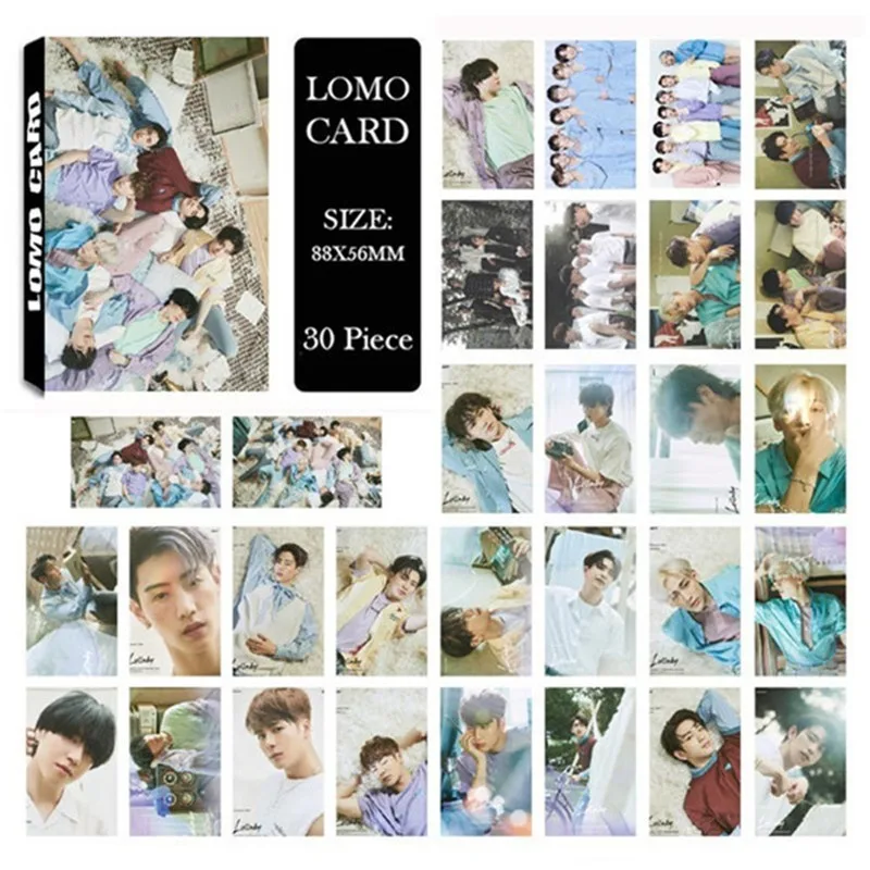 LOMO Card KPOP BIGBANG/EXO/BLACKPINK/GOT7/IKON/RED VELVET/SJ/NCT127/IZONE/TXT/TWICE/MONSTAX/Album Small Cards Photo Photocard