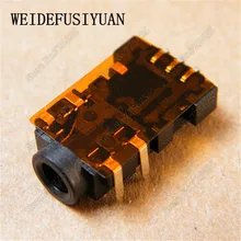 50pcs lot 3 5mm Audio Jack Port for ASUS N45 N55 G75 U31 U32 U36 X32 Series Laptop Headphone Microphone Socket Connector