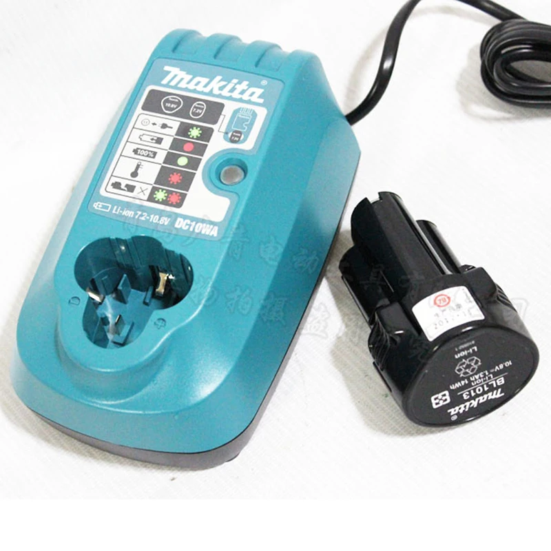 Makita Rechargeable Drill Chargers BL1013 Rechargeable lithium ion
