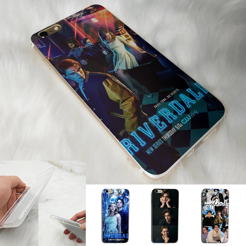 

MaiYaCa Coque Shell for iPhone XS Hot TV show Riverdale lovely Phone Accessories Case for iPhone 8 7 6 6S Plus X 5 5S SE 4 4S