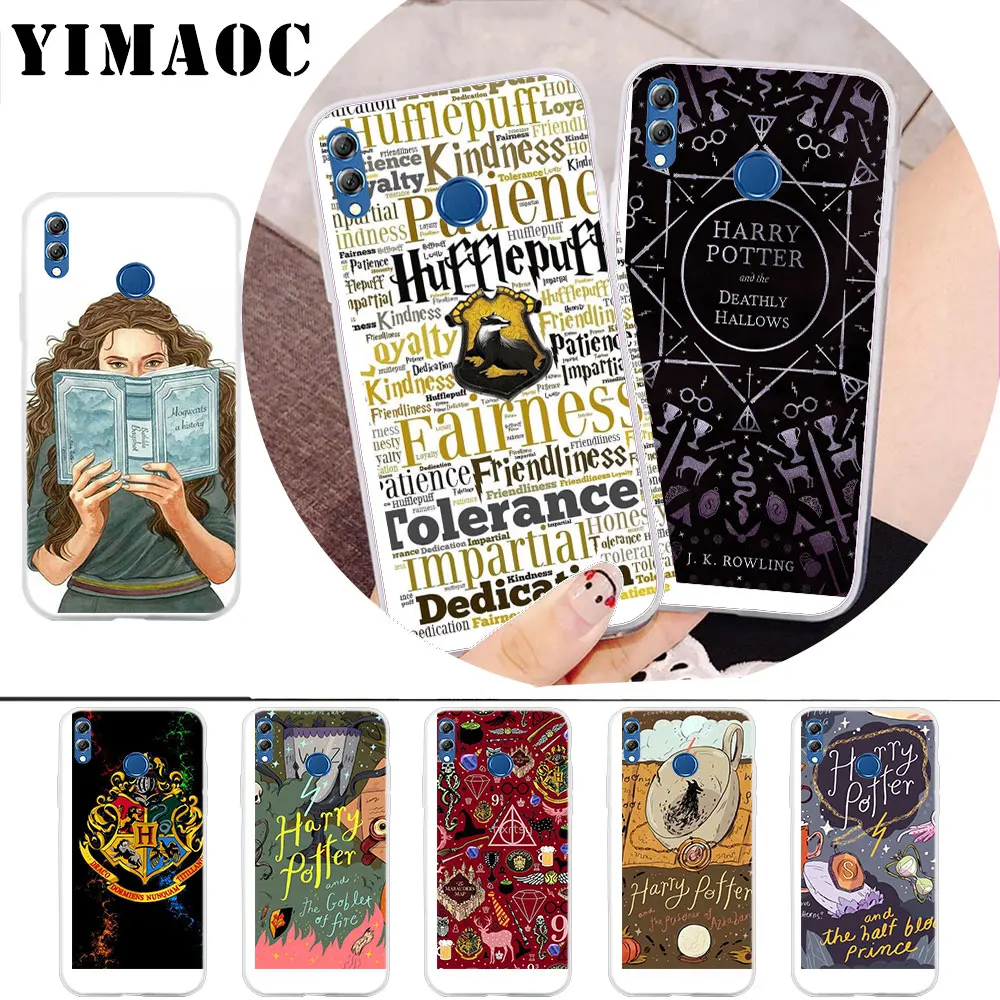 

YIMAOC Harry Potter Hallow quotes Soft Case for Huawei Honor 8 8X 8C 9 10 lite 6A 7A Pro 7C 7X Cover