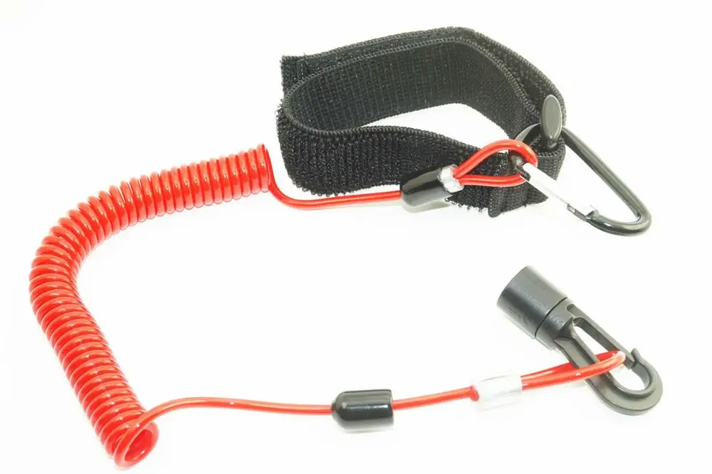AU Bodyboard Coiled Wrist Leash Boogie Board bicep Rod leash Strap Extended 1.3m