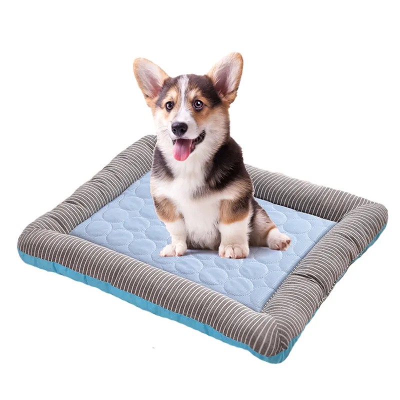 

Newly Pets Summer Cooling Sleeping Pad Pets Summer Cooling Sleeping Pad Non-Toxic Breathable Washable Mat For Dogs Cats Pet 2019