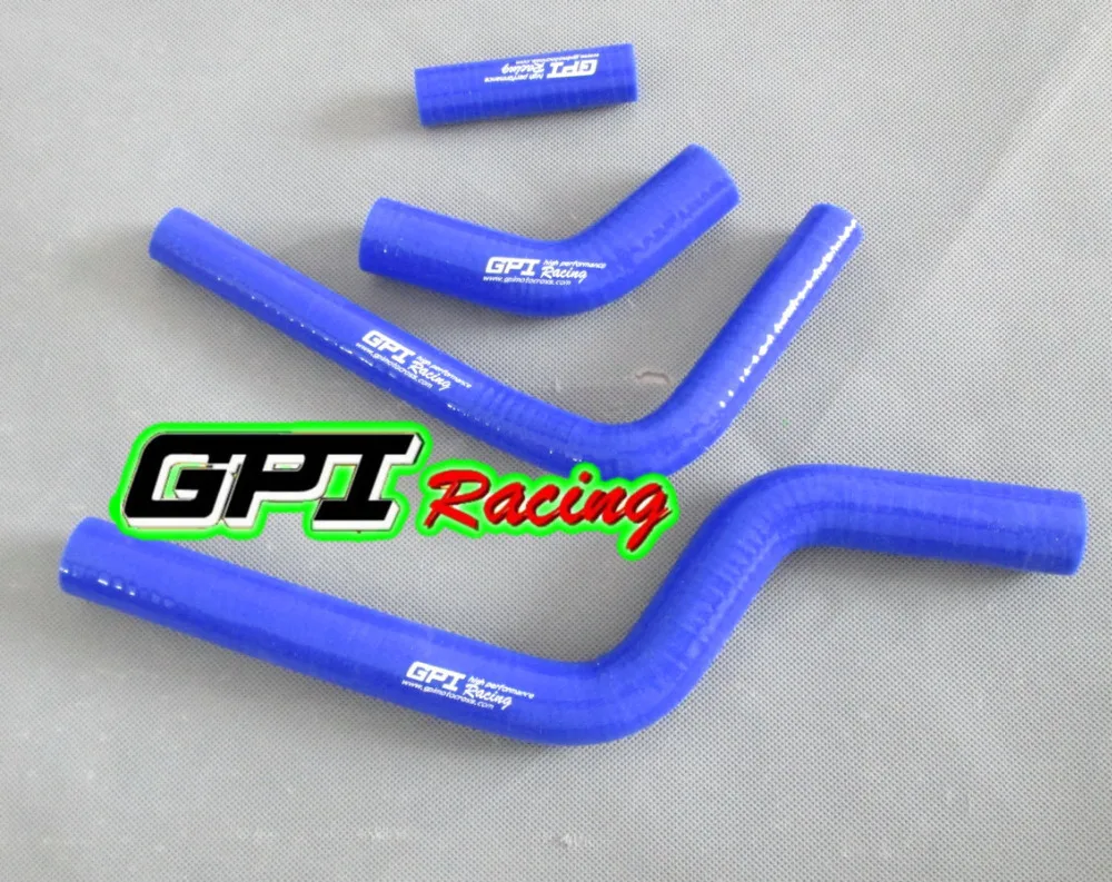 Силиконовый шланг радиатора GPI для KAWASAKI KXF250 KX250F KX 250F SUZUKI RMZ250 RMZ 250 2004 04 BLUE |