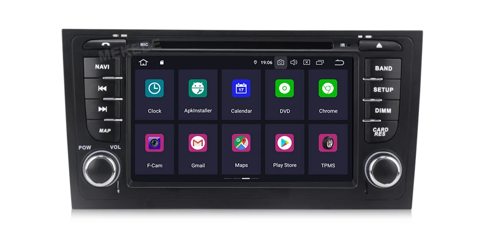 Cheap Mekede android9.0 Car Radio Multimedia Video Player Navigation GPS Android For AUDI A6 1997-2005 Allroad 2000-2006 with DSP IPS 16