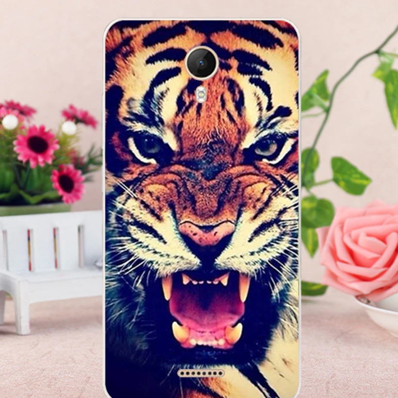 TAOYUNXI Printing Cartoon Animals Phone Case For wiko jerry 2 Cases 5.0 inch Flexible Silicone Covers Soft TPU Back Bags