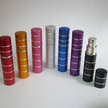 200X10 мл Алюминий Refillabe флакон духов, 10CC тумана парфюм форсунки 1/3 унц. Стекло Аромат флакон духов