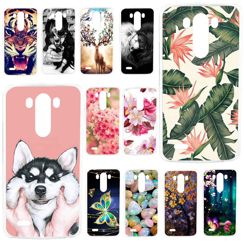 

Phone Case For LG G3 LG Optimus G3 D831 LS990 F400K Case Silicone Cover For LG G3 D855 D850 F460 Soft TPU Cover Capa Back Fundas