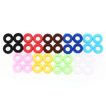 

2 Pairs Round Glasses Ear Hooks Anti Slip Silicone Grips Eyeglasses Sports Temple Tips