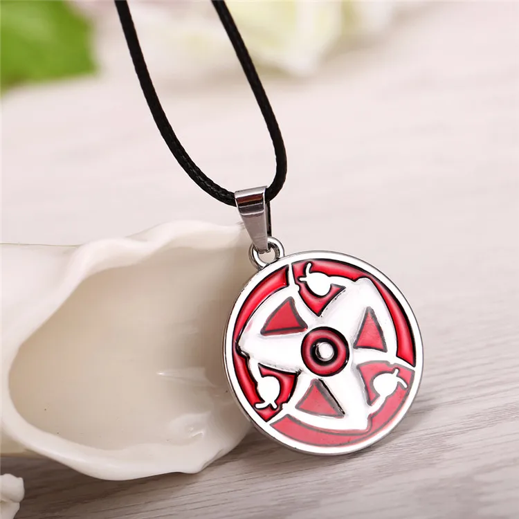 Us 154 30 Offmj Perhiasan Anime Naruto Uchiha Obito Kakashi Mangekyou Sharingan Liontin Kalung Cosplay Perhiasan Hadiah Aksesoris In Liontin