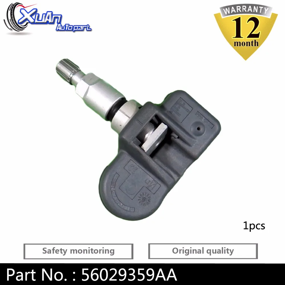 

XUAN 1 PCS Tire Pressure Monitor Sensor TPMS Case for Chrysler OEM 56029359AA 433MHZ