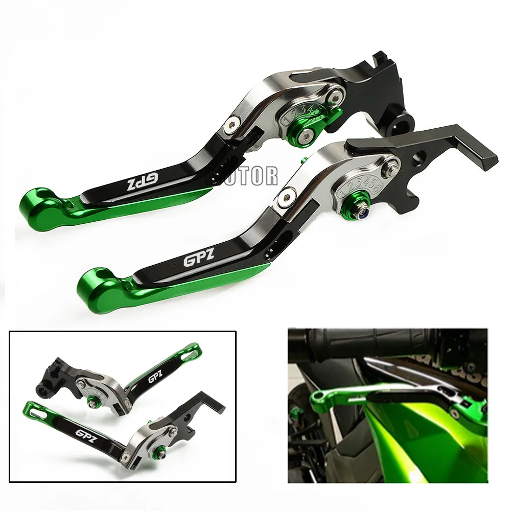 

Motorcycle Brake Clutch Levers For Kawasaki EX 500 R EX 500R EX500 R EX500R NINJA 1990-2009 CNC Adjustable Folding Extendent