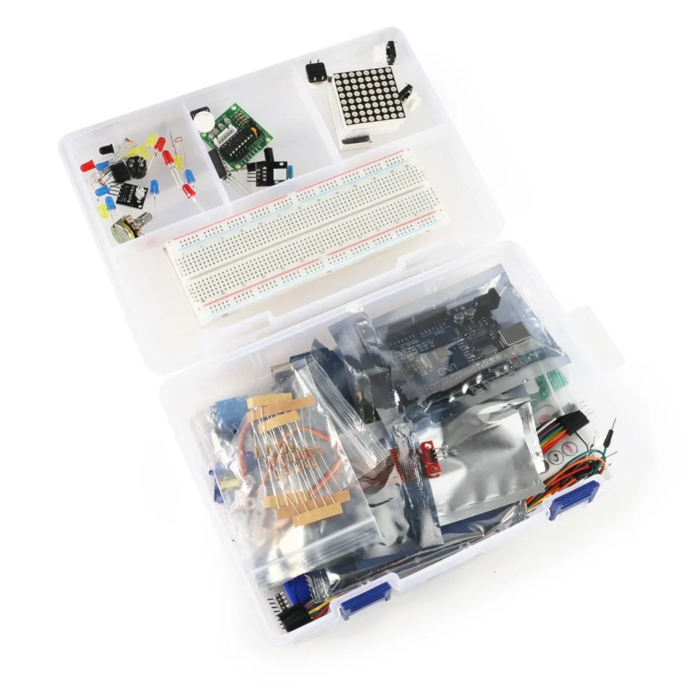 RFID стартовый набор для Arduino UNO R3 обновленная версия Обучающий с розничной