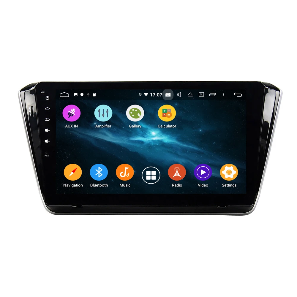 Sale DSP Android 9 GPS Navigation Car DVD player for Skoda Superb 2015-2018 auto radio auto stereo player head uint multimedia 4+64GB 4