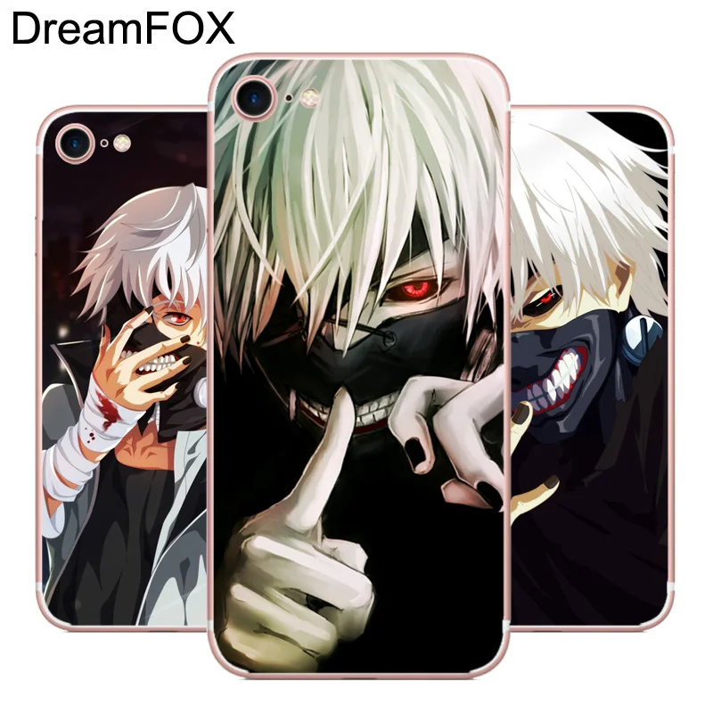 

DREAMFOX L497 Tokyo Ghoul Soft TPU Silicone Case Cover For Apple iPhone XR XS Max 8 X 7 6 6S Plus 5 5S SE 5C 4 4S