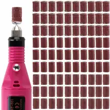 300 шт./лот шлифовальные ленты для ногтей для маникюра машина для сверления ногтей для педикюра 80#120#180# инструмент для дизайна ногтей Акриловые шлифовальные ленты