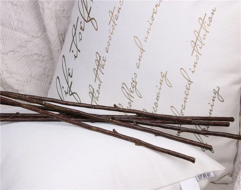 Flone Artificial Silver Willow Fruit Simulation Plant Tree Branch Silver Willow Flower Wedding Home Party Decor Art Arrangement (10)