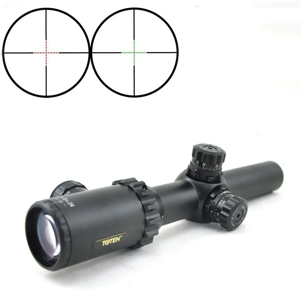 Visionking New 1-8x24 Rifle Scope Military Tactical Hunting Shooting Sight 