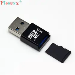 Заводская цена распродажа Mosunx Подарки Высокое качество Мини 5 Гбит/с супер скорость USB 3,0 + OTG Micro SD/SDXC TF Card Reader адаптер