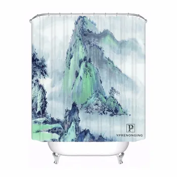 

Custom Fish Carp Waterproof Shower Curtain Home Bath Bathroom s Hooks Polyester Fabric Multi Sizes#0421-sohu-19
