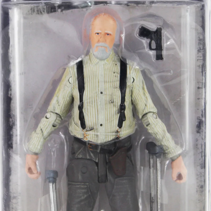 12 см AMC серии NECA Ходячие мертвецы Hershel Грин ПВХ фигурка с Новым Аксессуаром игрушка