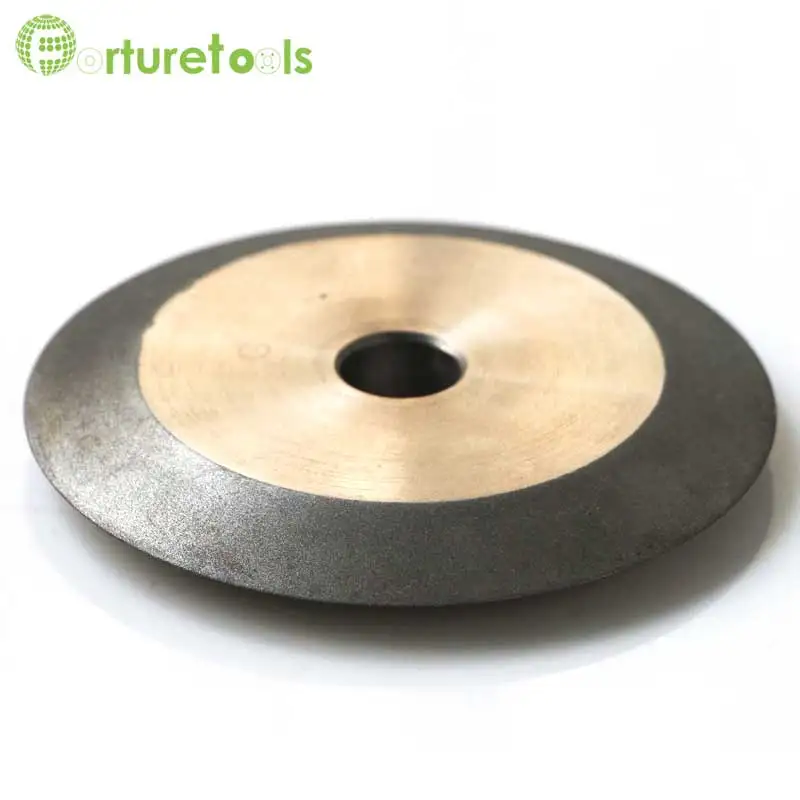 V groove Electroplated diamond grinding wheel for tungsten carbide stone agate megmatic material grinding DD063