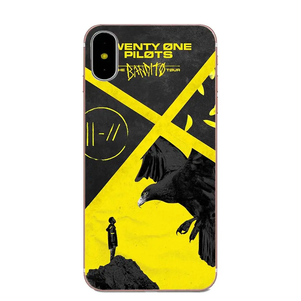 ТПУ телефон прозрачный Twenty One Pilots Trench Era для Huawei P8 P9 P10 P20 P30 Mate 7 8 9 10 20 Lite Plus Pro